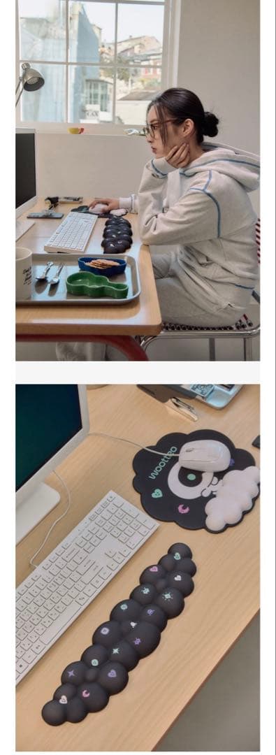 BTS ジン　Wootteo Wrist Rest Set ウット　マウスパッド