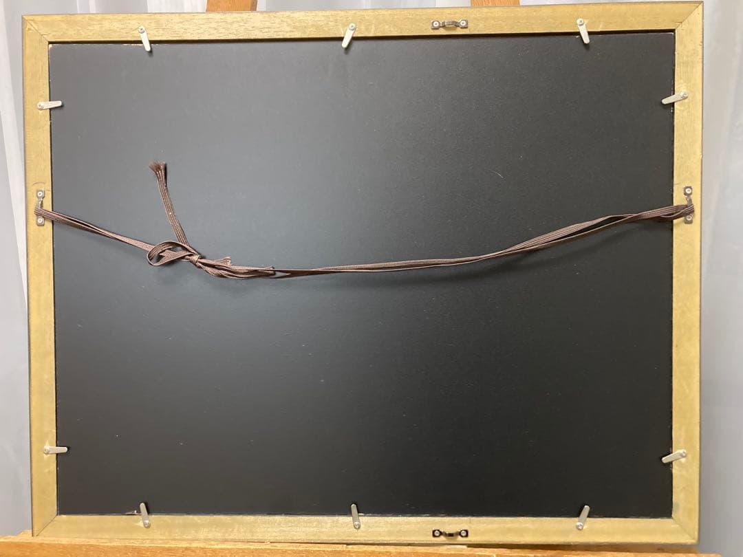 俳優 榎木孝明 リトグラフ 版画「紺碧の空に（フォロローマノ）」 サイン 新額装