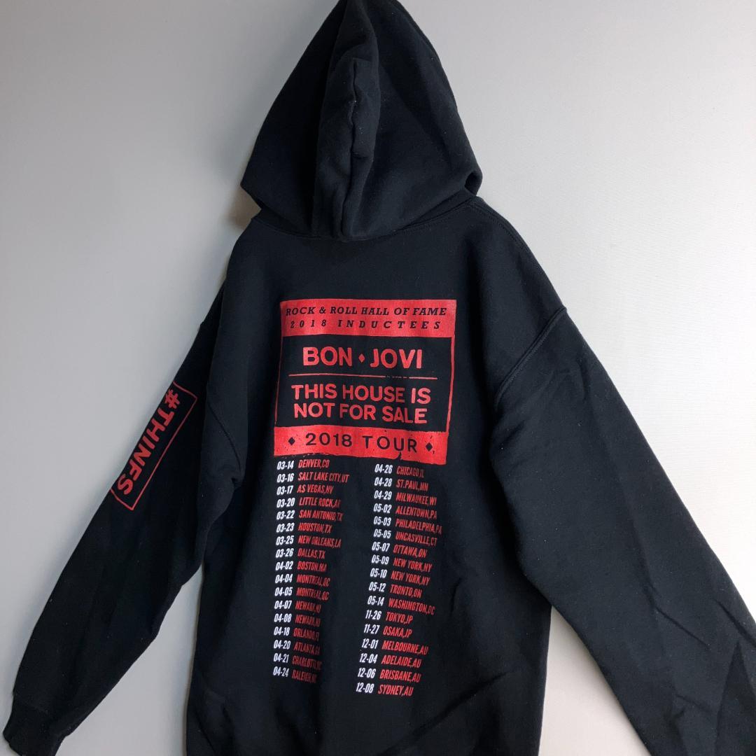 BONJOVI 2018 ツアー ボンジョビ パーカー #THINFS グッズ