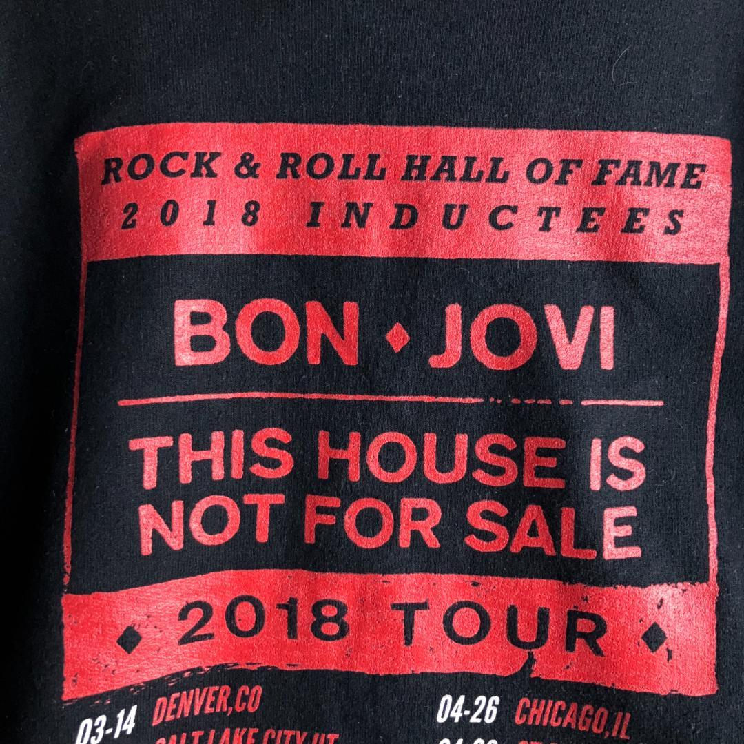 BONJOVI 2018 ツアー ボンジョビ パーカー #THINFS グッズ