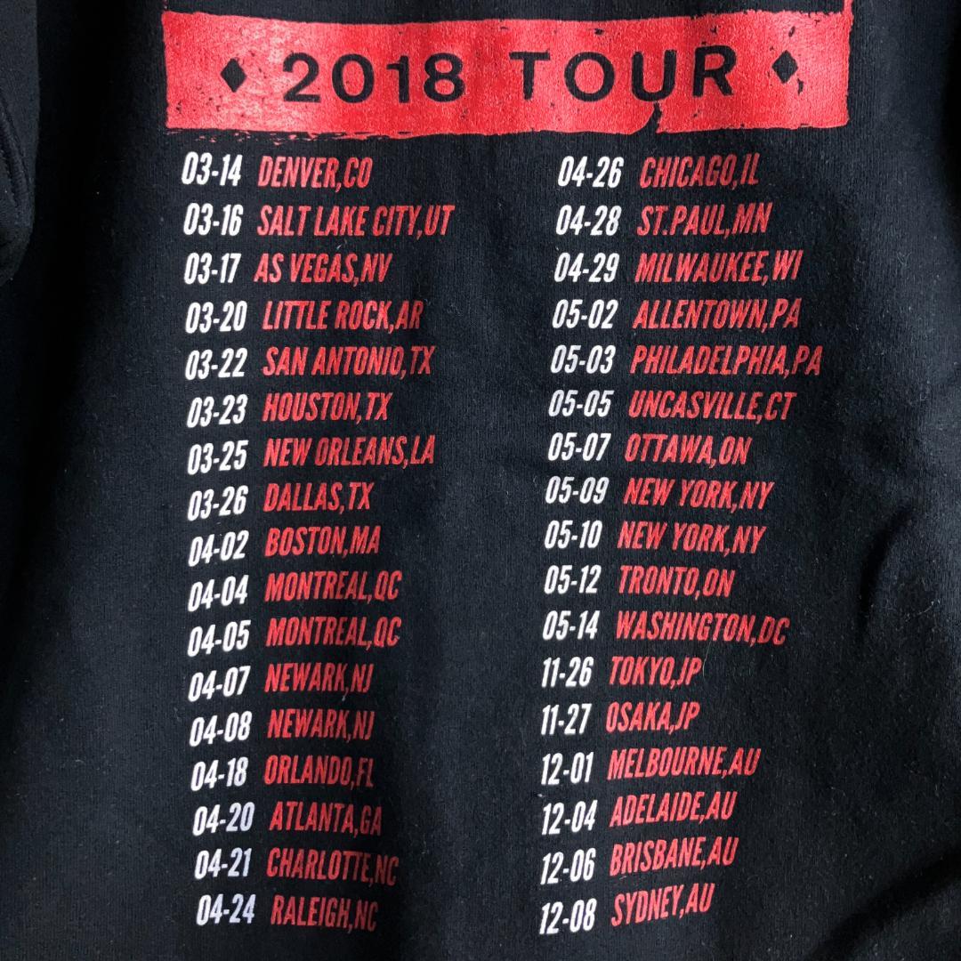 BONJOVI 2018 ツアー ボンジョビ パーカー #THINFS グッズ