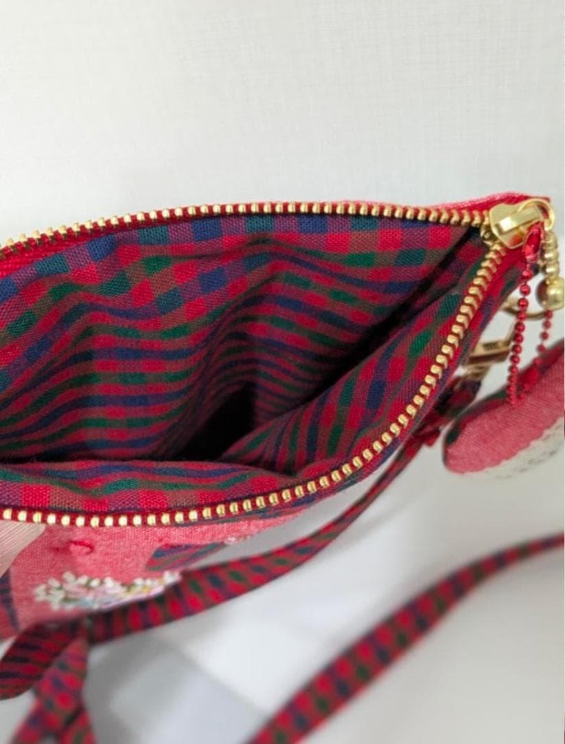 ハンドメイド品　キラキラお帽子スーちゃんポシェット&保冷ペットボトルケース