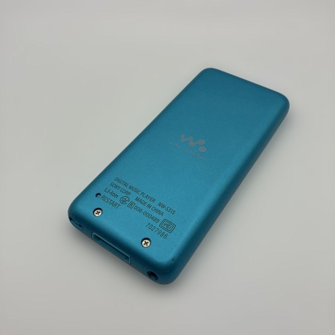 SONY ウォークマン NW-S315 ブルー 16GB