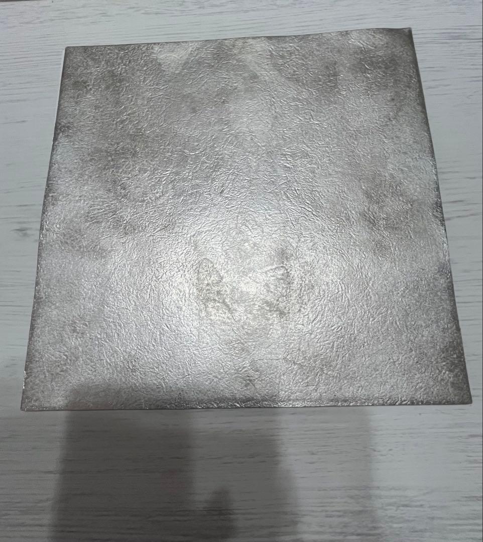 ナガエプリュス　錫板皿　30cm (大) 希少　訳アリ