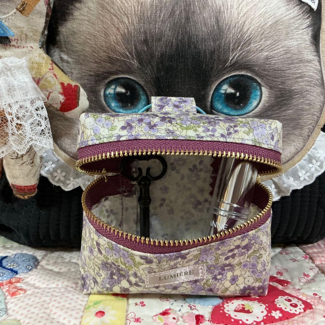 も*ん様 ネコ耳トートバッグ❣️ヌビ生地❣️ミニバニティ付❣️着ぐるみリトルサン