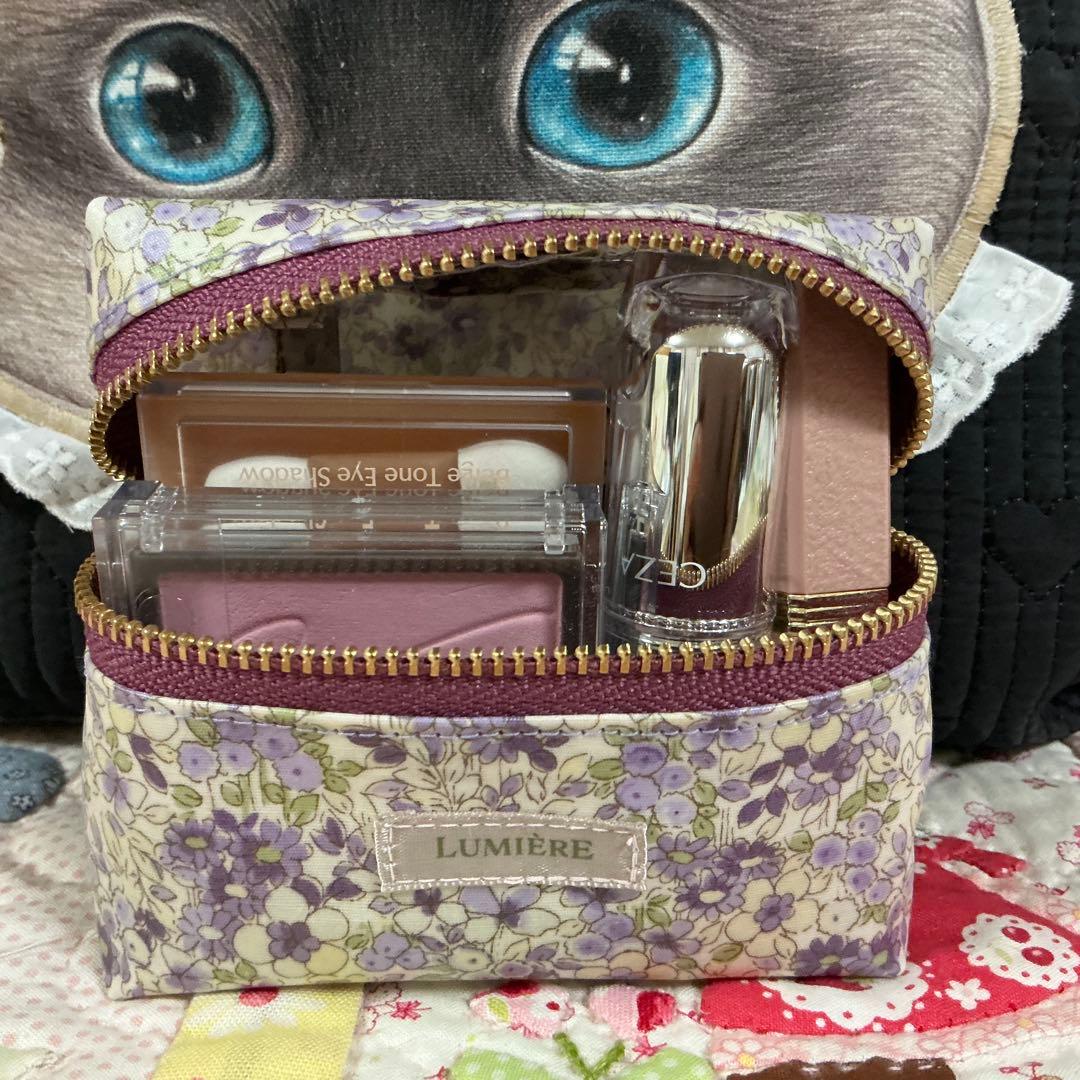 も*ん様 ネコ耳トートバッグ❣️ヌビ生地❣️ミニバニティ付❣️着ぐるみリトルサン