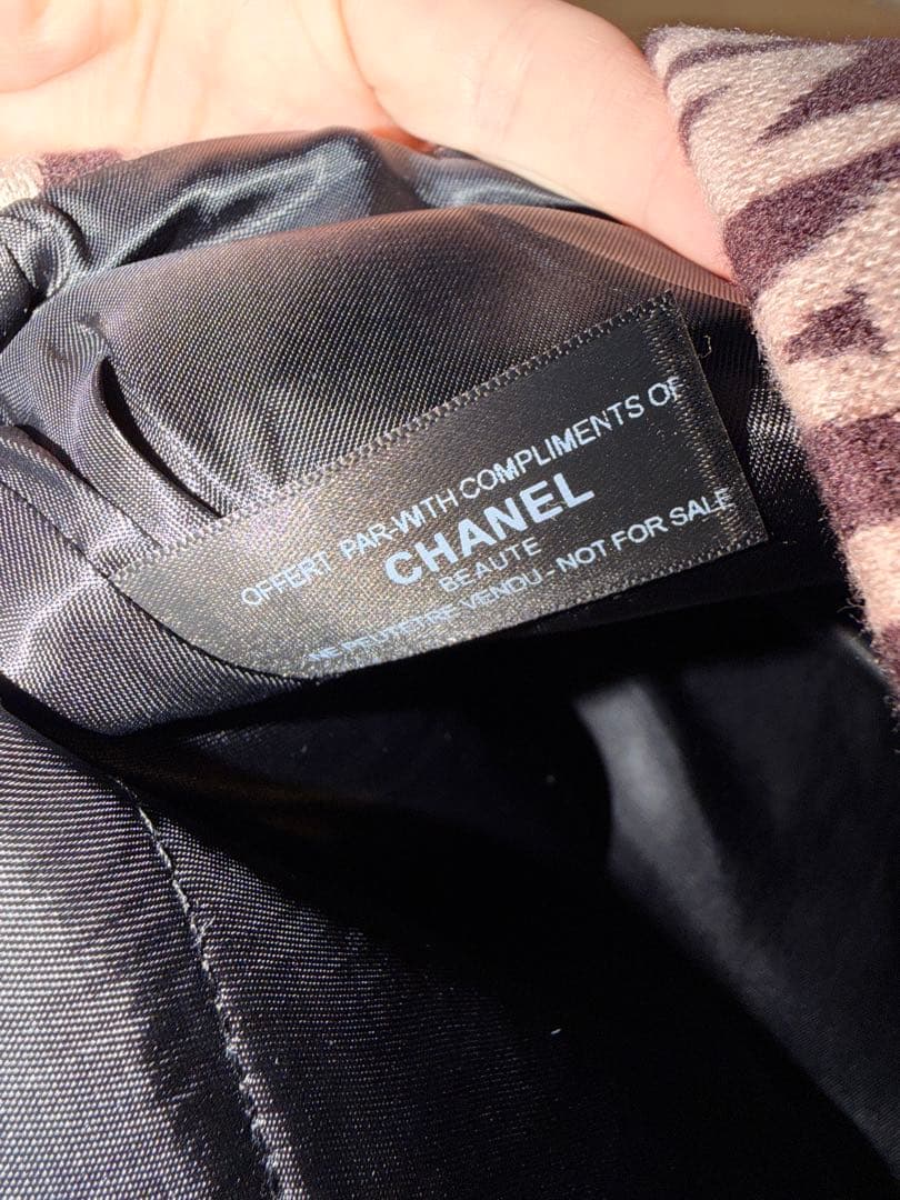 シャネル ロゴトートバッグ ノベルティロゴバッグ ヘアシュシュおまけ付き