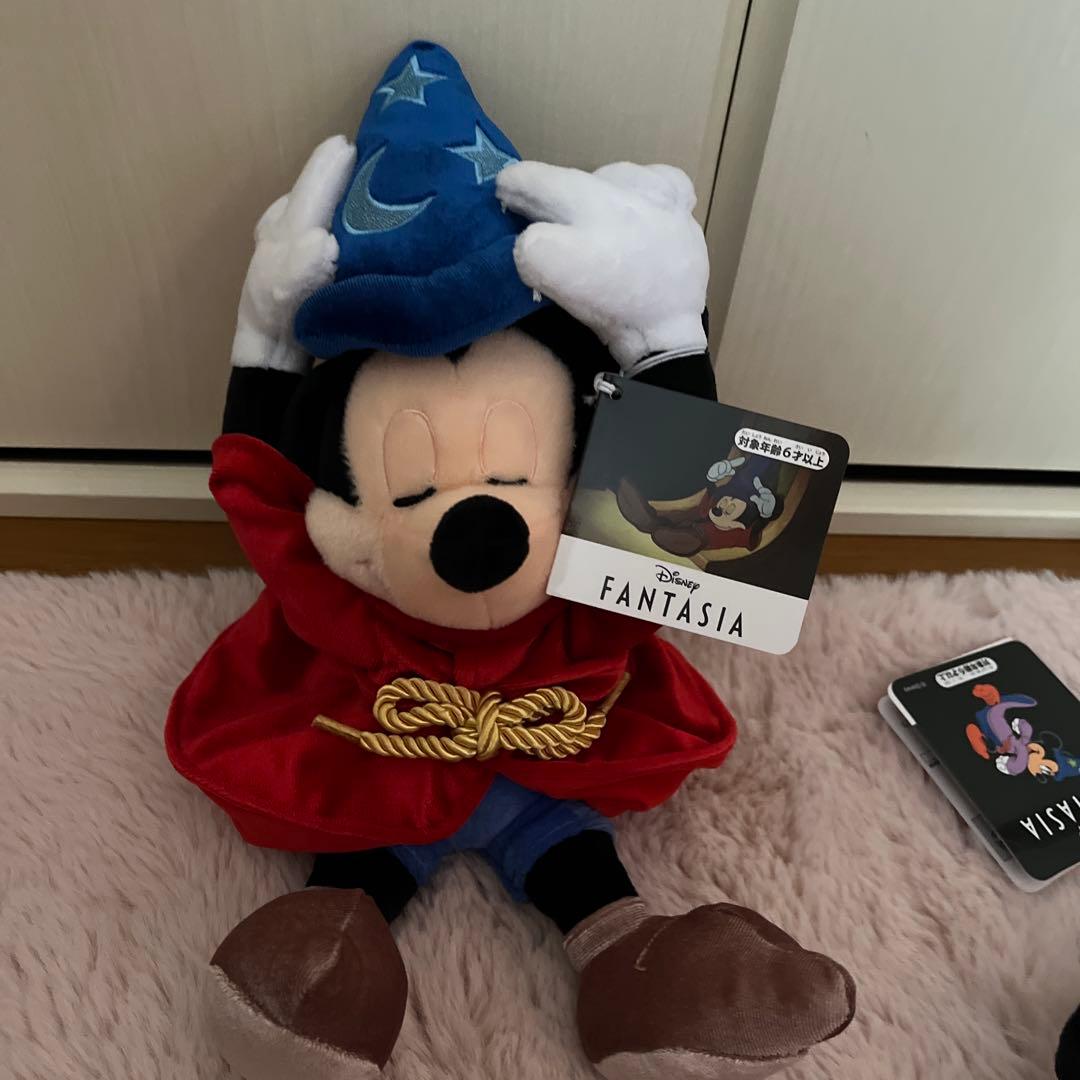 ミッキー ぬいぐるみ 4体　まとめ売り　ファンタジア