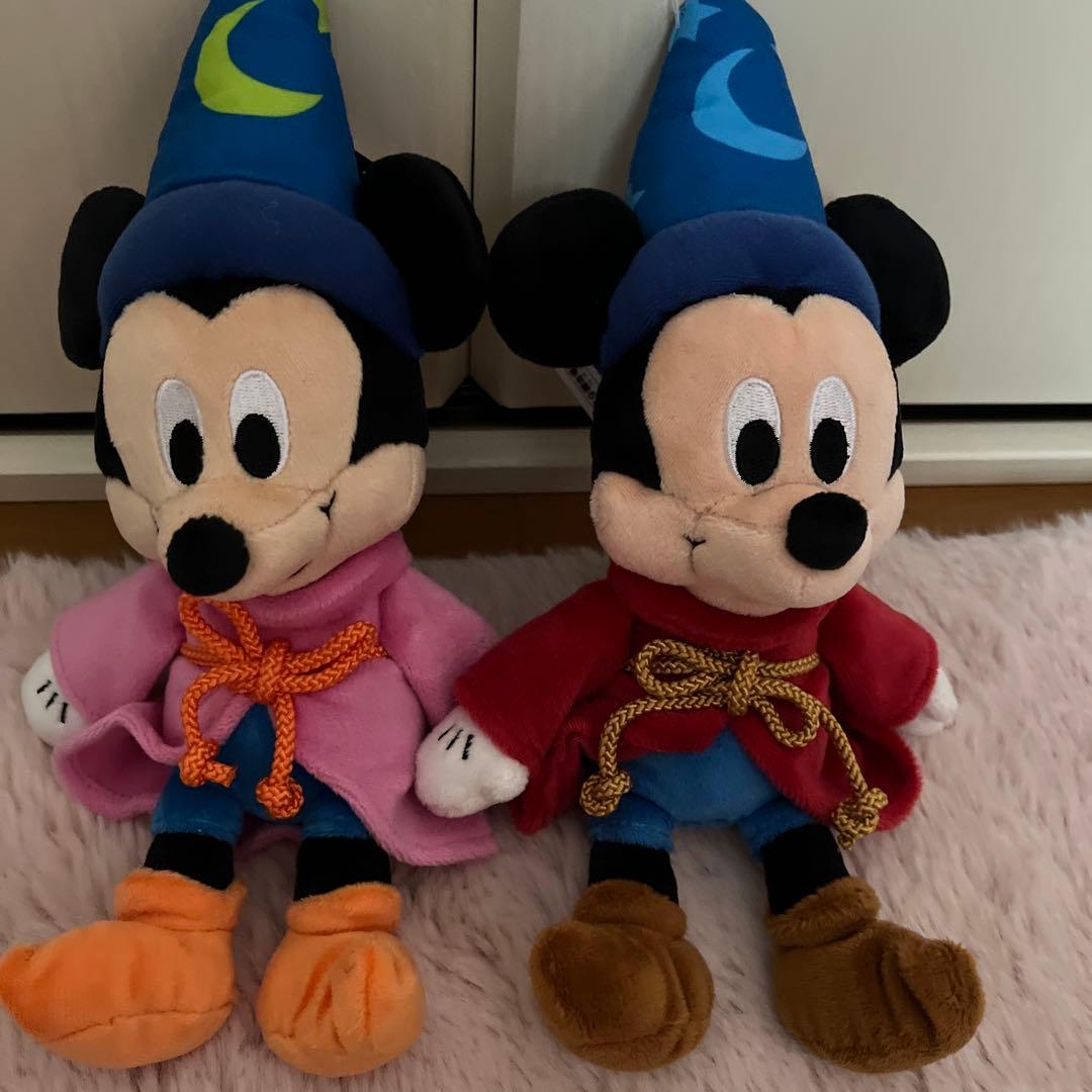 ミッキー ぬいぐるみ 4体　まとめ売り　ファンタジア
