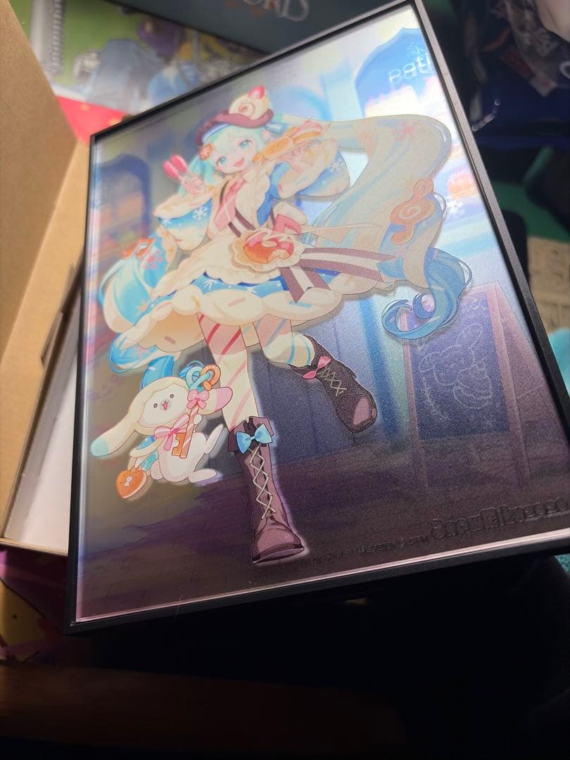  MIKU 2026 スタンド式パブミラー A5 新品　ぶーた