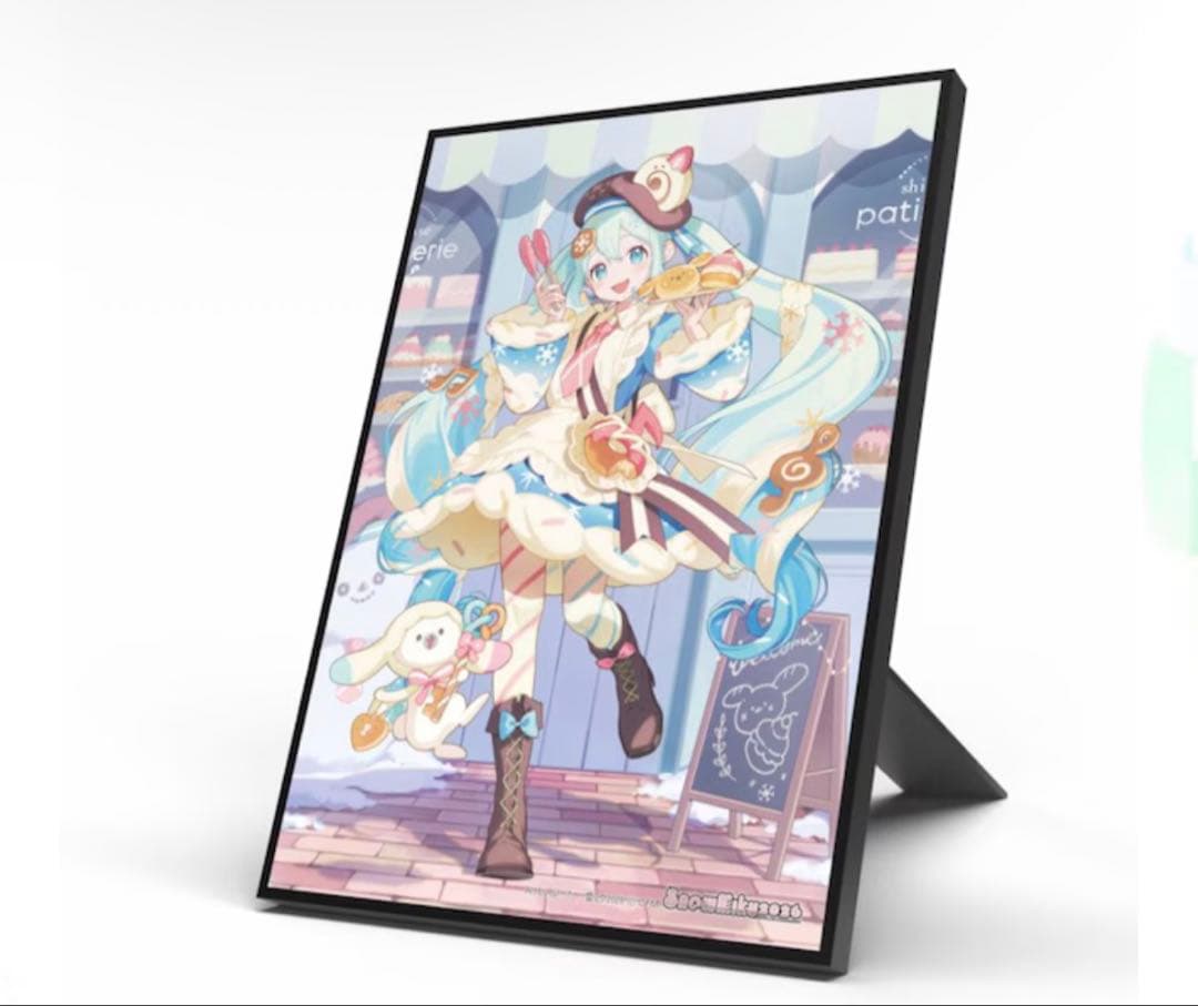  MIKU 2026 スタンド式パブミラー A5 新品　ぶーた