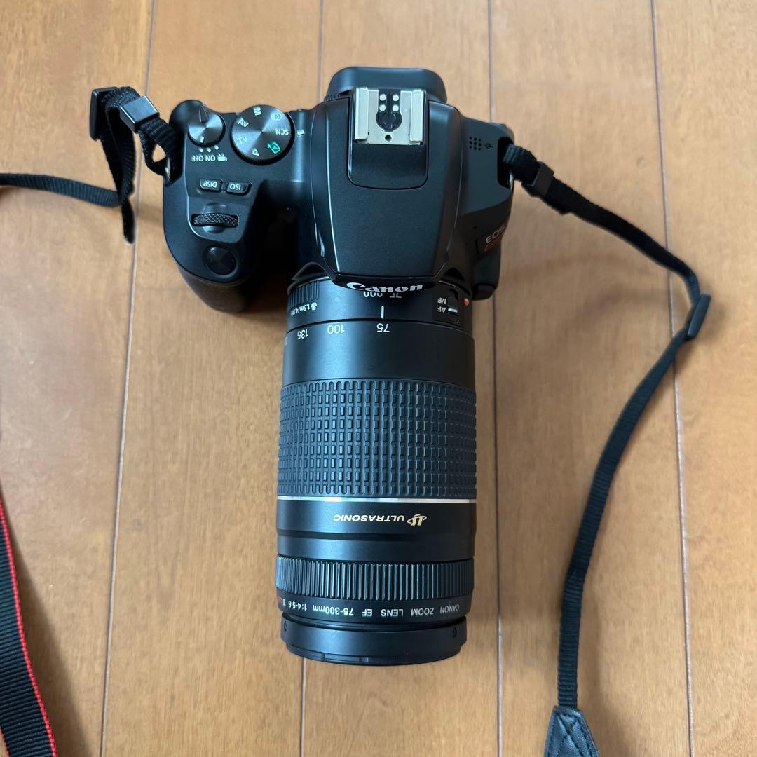 一眼レフカメラ Canon kiss X10望遠レンズセット