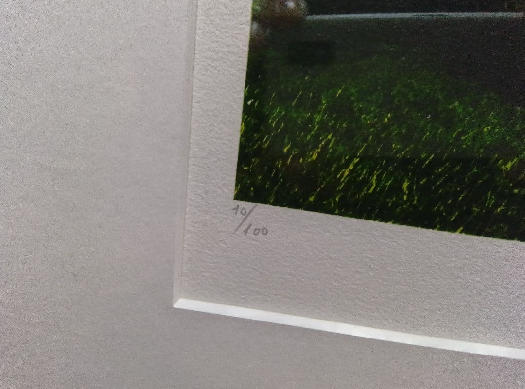 ジャック・デペルト「バル・ド・ランドルのゴルフ場」リトグラフ 直筆サイン有