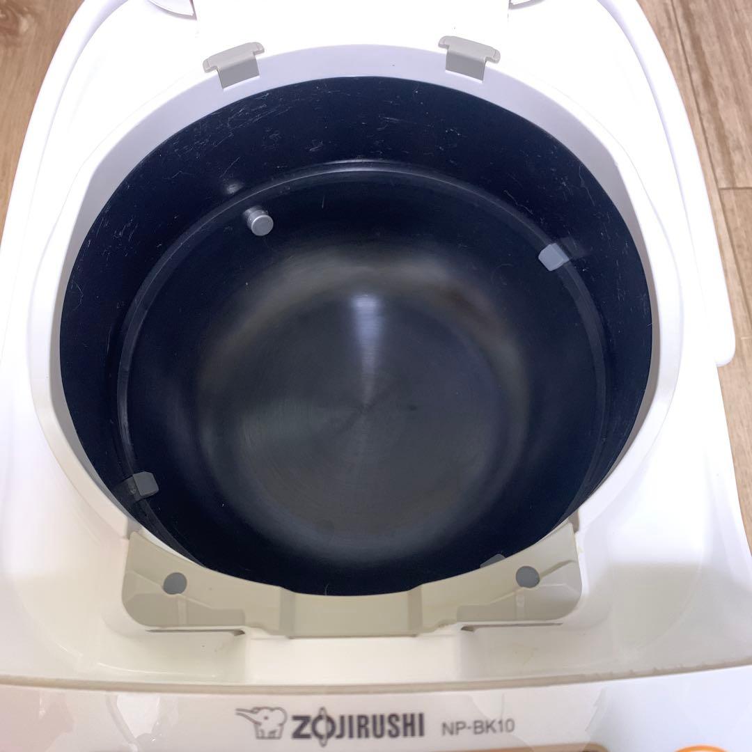 20年製　Zojirushi NP-BK10 IH炊飯器 ホワイト5.5合