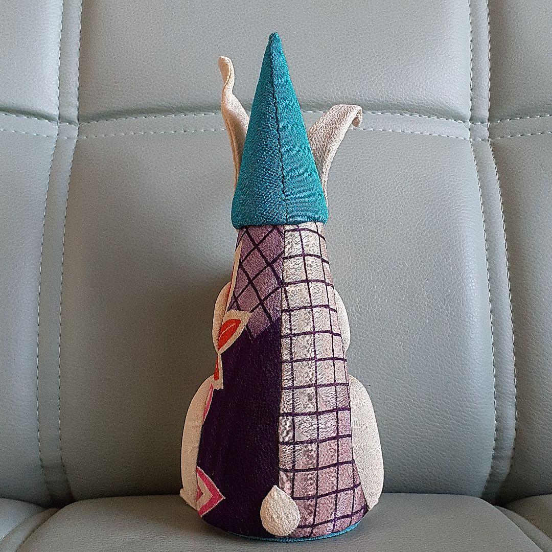 黒竹（京都）ピエロの人形（古布）