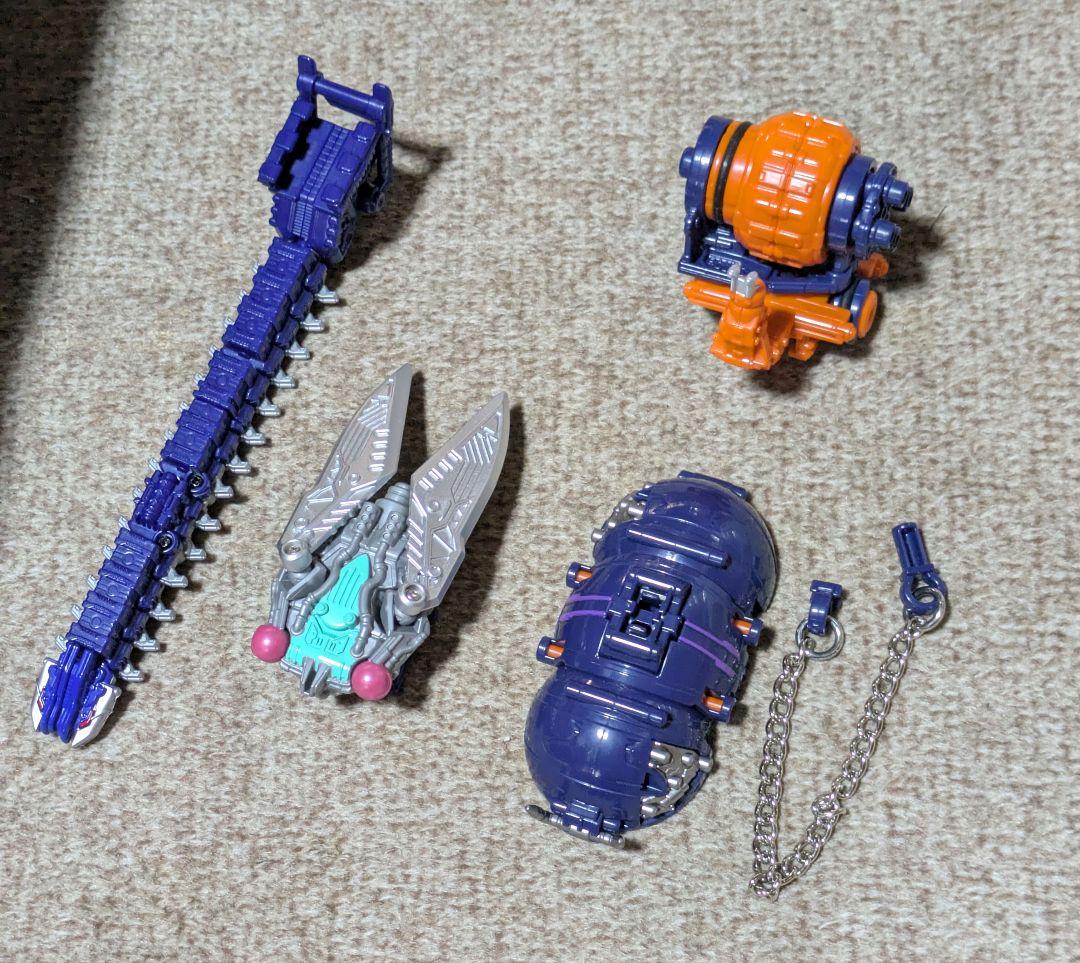 DXタランチュラナイト地底ガーディアンウェポンセット&ガーディアンウェポン2種