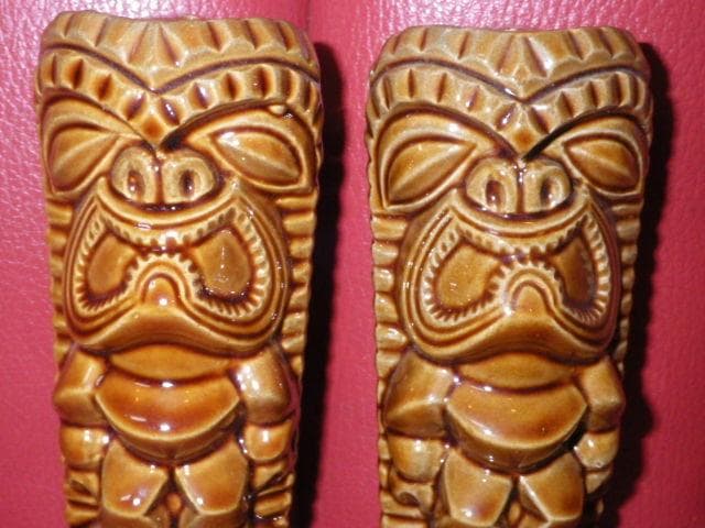 TIKI★ソルト&ペッパー★ティキ★ハワイアン★アロハ★神様★ティキ★ビンテージ