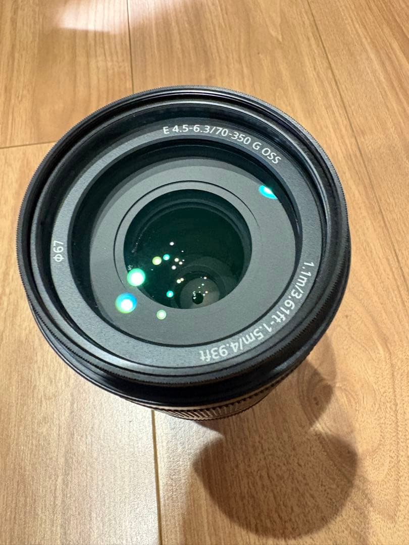 SONY E 70-350mm F4.5-6.3 G OSSレンズ