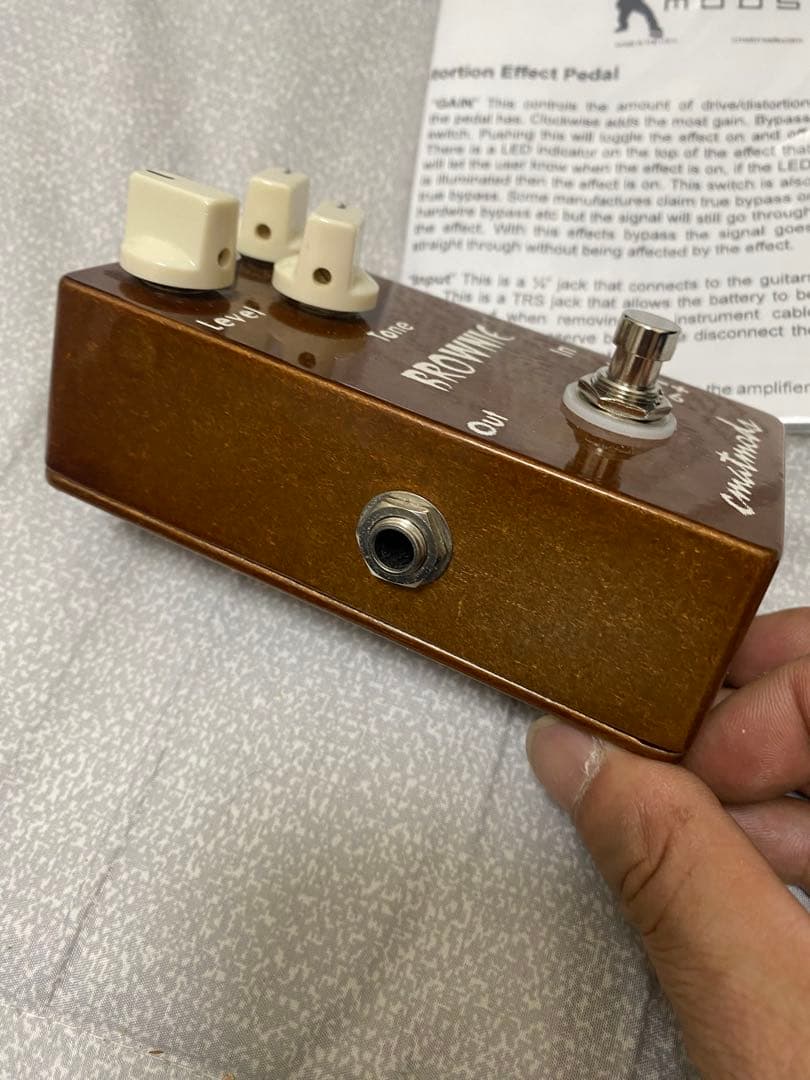 cmatmods BROWNIE OD ディストーションEVH ブラウンサウンド