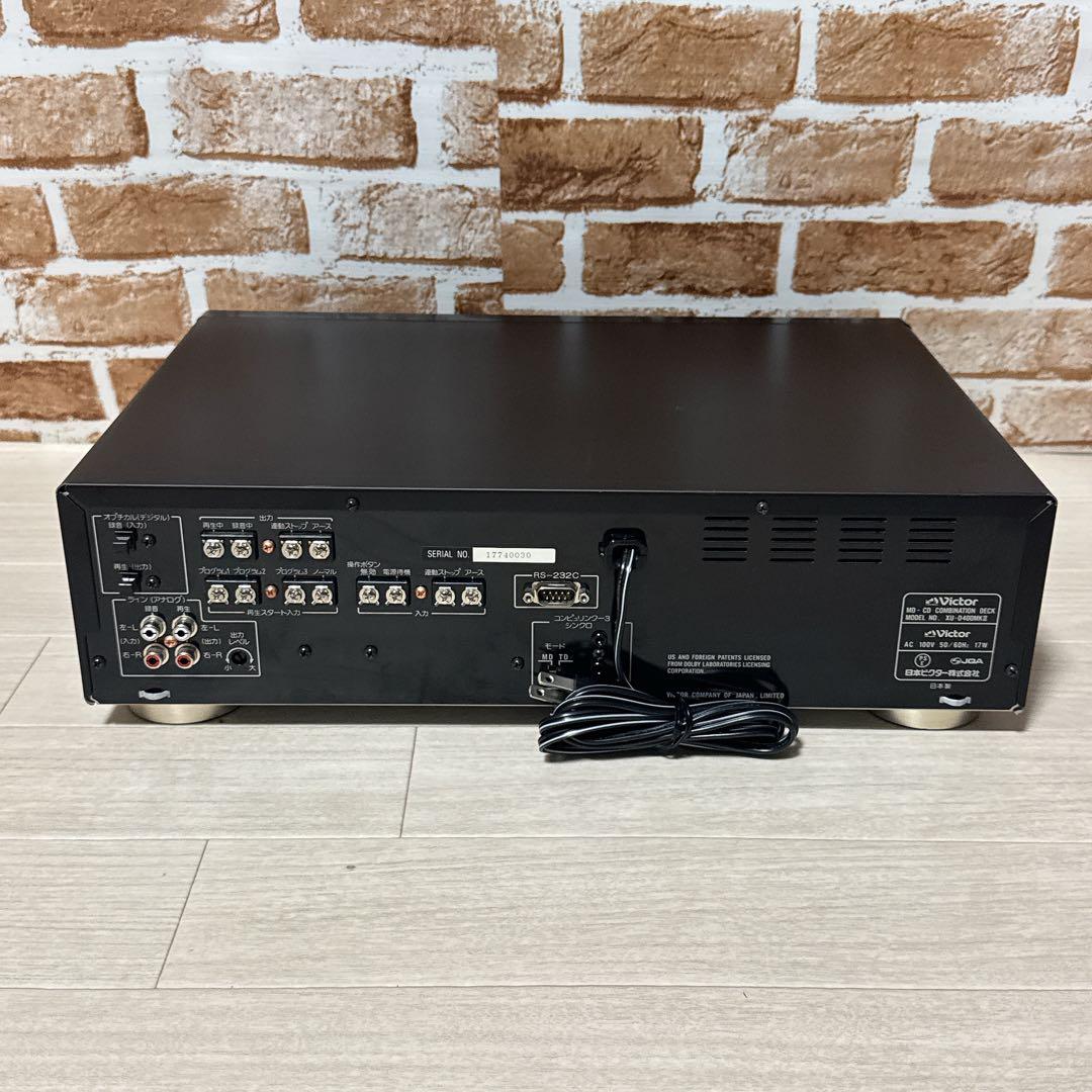 Victor XU-D400MK2 MD CDコンビデッキ ビクター