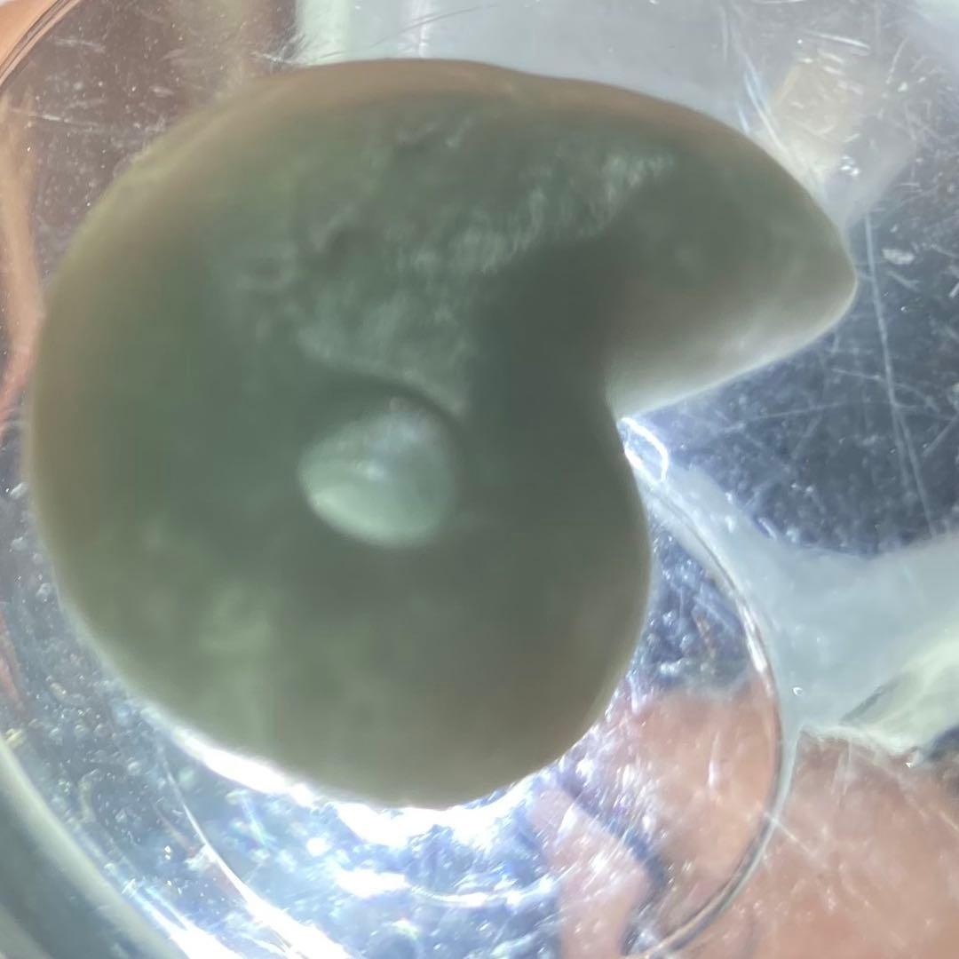 【即購入❌•ハンドメイド】糸魚川翡翠　小滝　氷質　青翡翠　勾玉　ネックレス