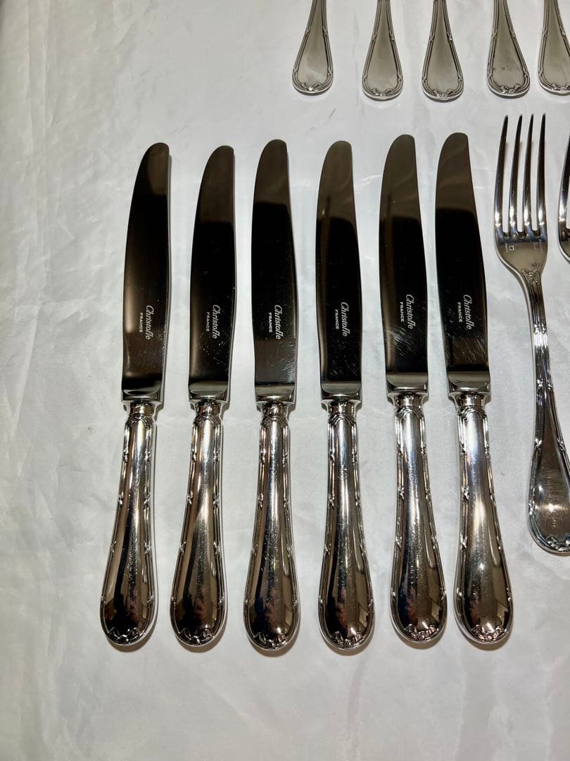 クリストフル リュバン 28本パール5本 カトラリーセット クリストフルシルバー