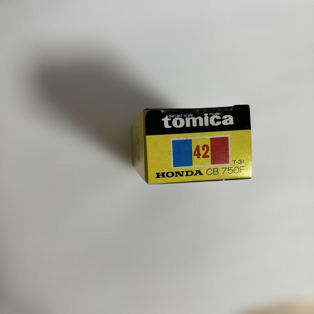 085 トミカ no42 ホンダ　CB750F 日本製