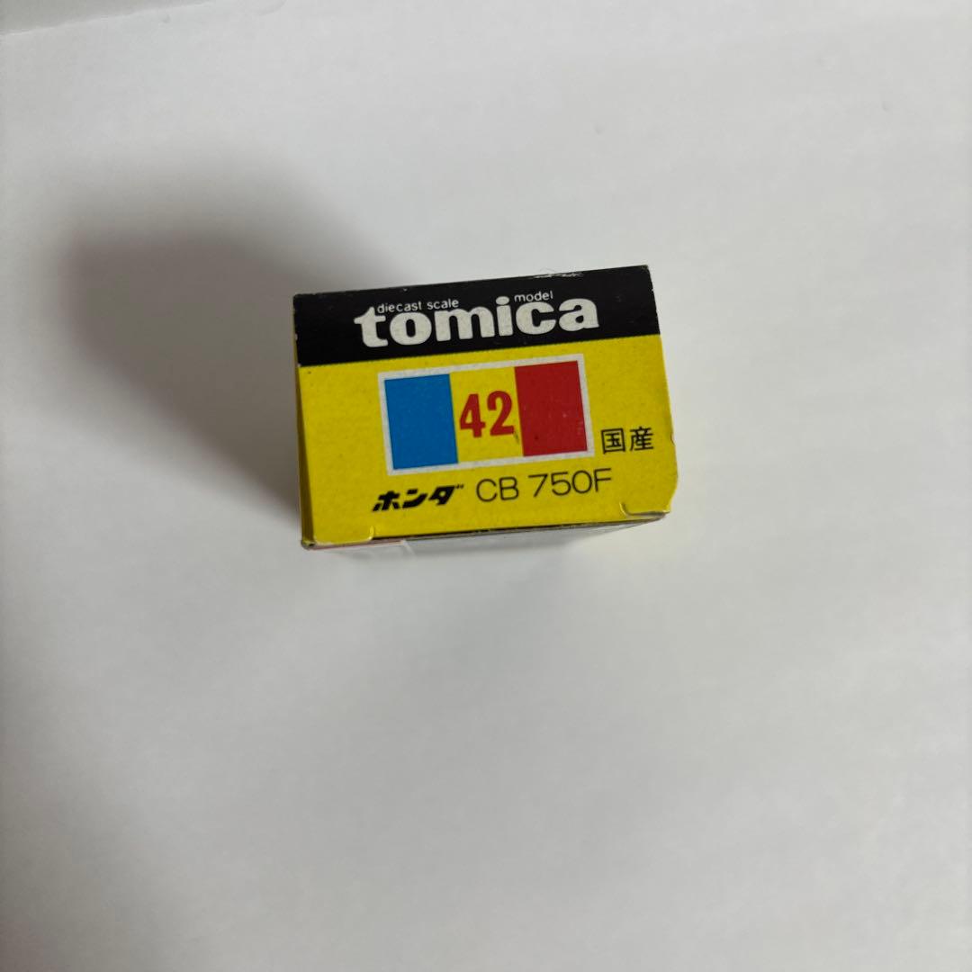 085 トミカ no42 ホンダ　CB750F 日本製