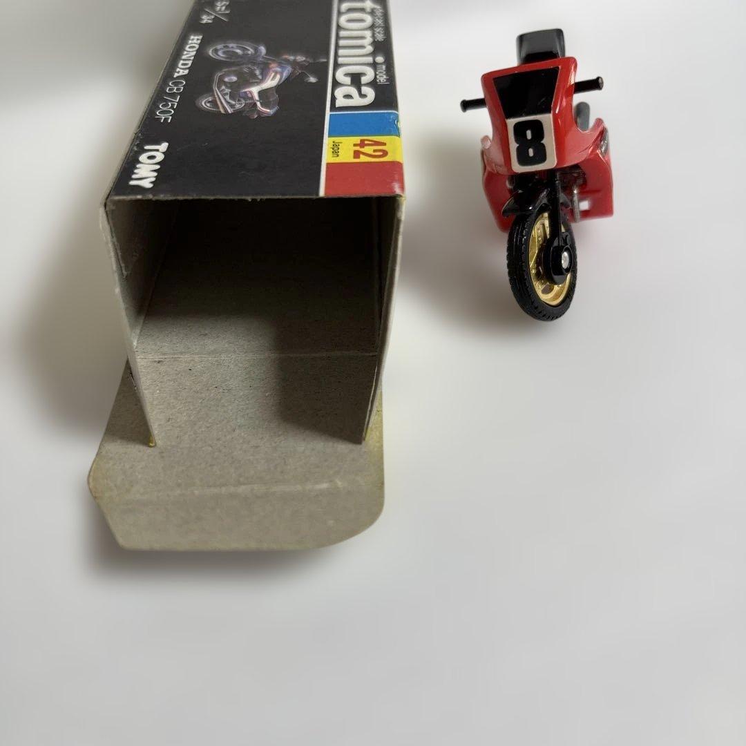 085 トミカ no42 ホンダ　CB750F 日本製