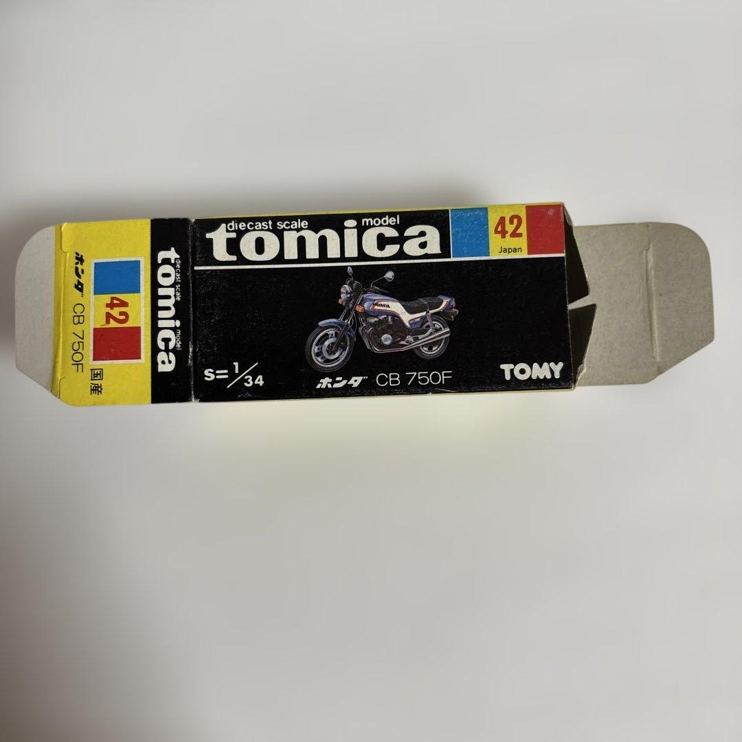 085 トミカ no42 ホンダ　CB750F 日本製