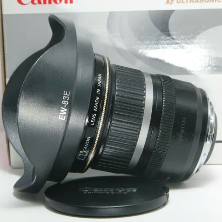 ❤超広角レンズ♪キヤノン EF-S 10-22mm USM♪元箱純正付属品多数❤