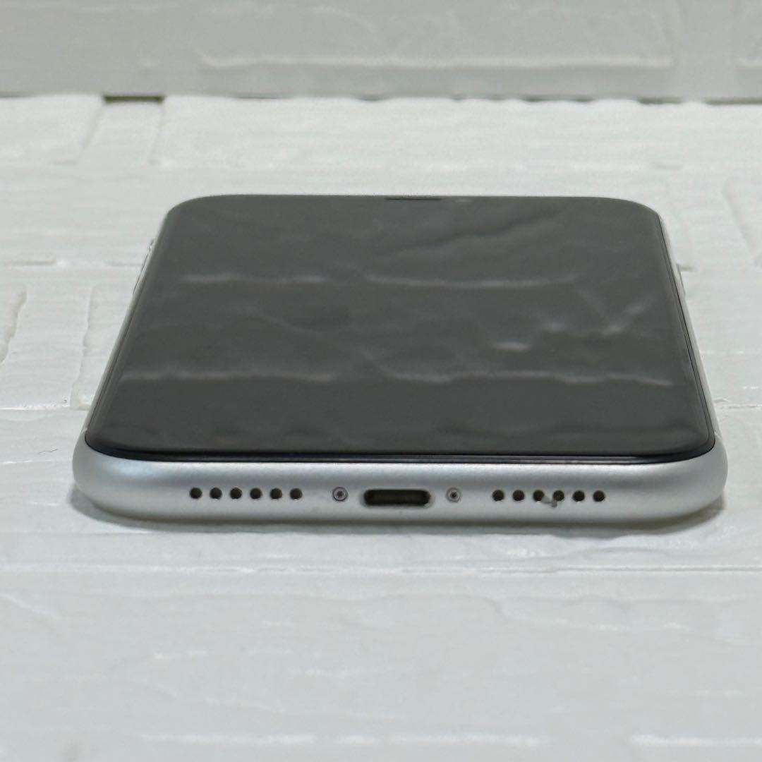 iPhoneXR 128GB SIMフリー ホワイト 本体 FaceID可