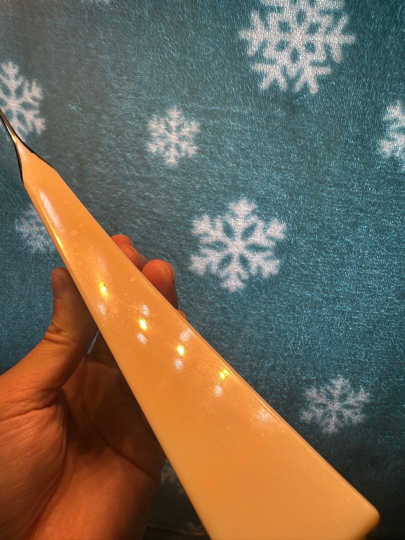 【ほぼ新品・最高級】地歌三味線鼈甲撥　上質本鼈甲　一枚甲手造り品