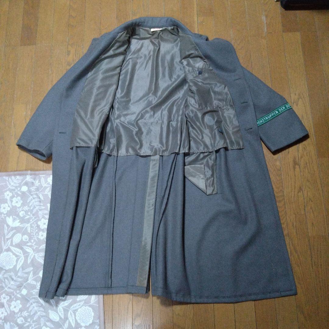 東ドイツ軍　国境警備隊兵用ウールロングコート希少品