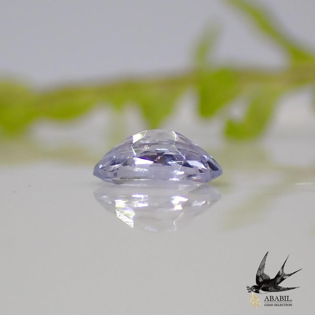 天然ラベンダーゾイサイト0.386ct【タンザニア】★優しいラベンダー色