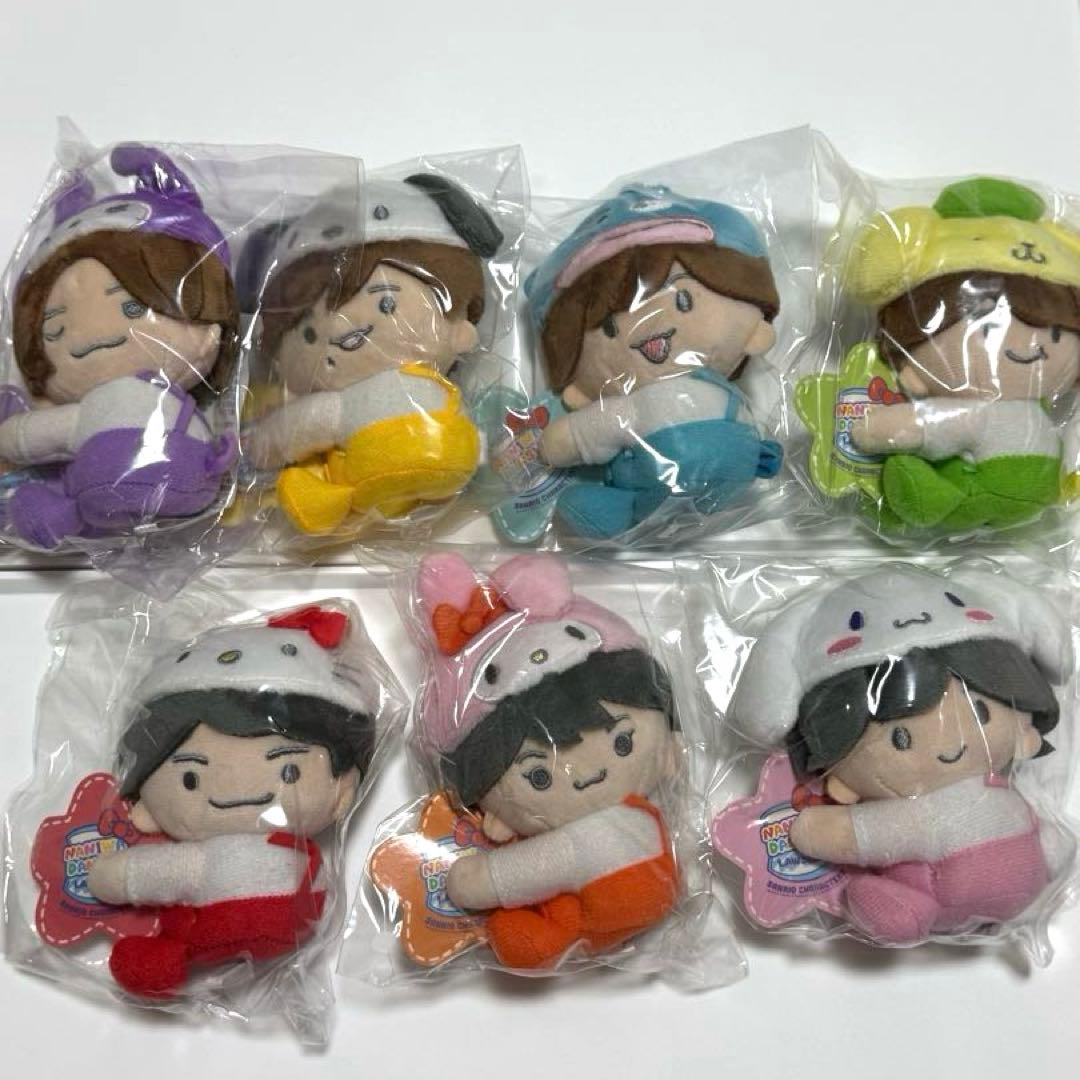 なにわ男子 サンリオコラボ クリップマスコット 7点セット