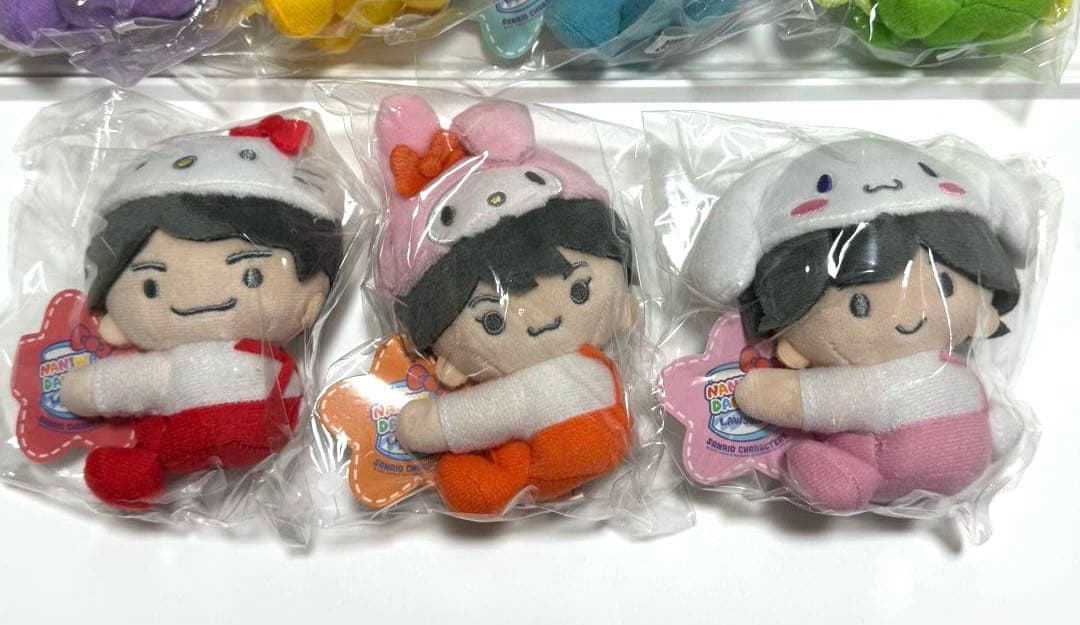 なにわ男子 サンリオコラボ クリップマスコット 7点セット