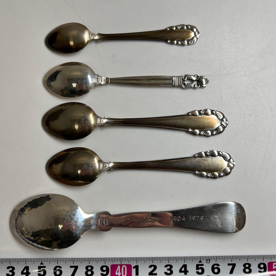 ジョージジェンセンsterling925 スプーン386g東な8-0201☆2F