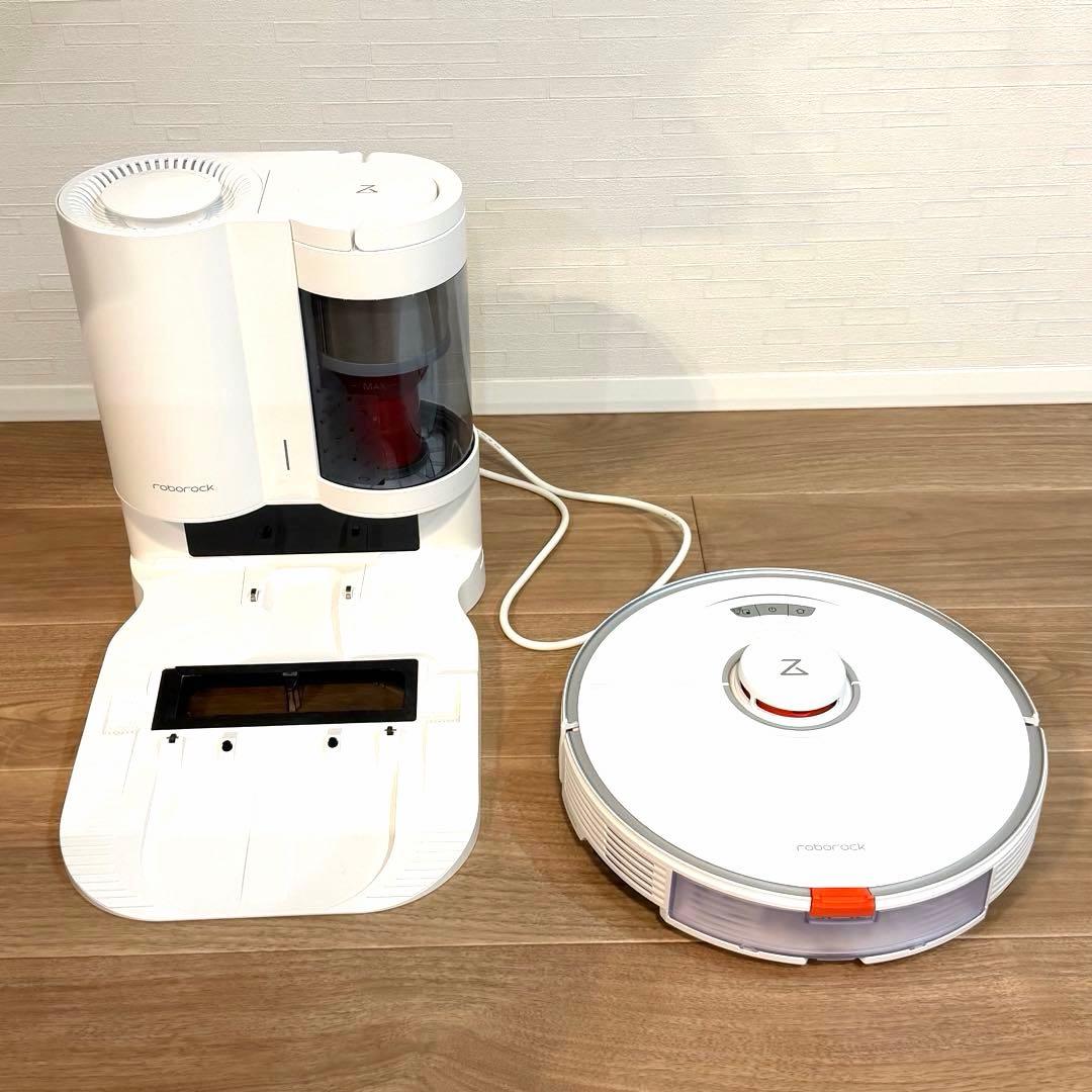 Roborock S7+ ロボット掃除機・自動ゴミ収集ドック付き