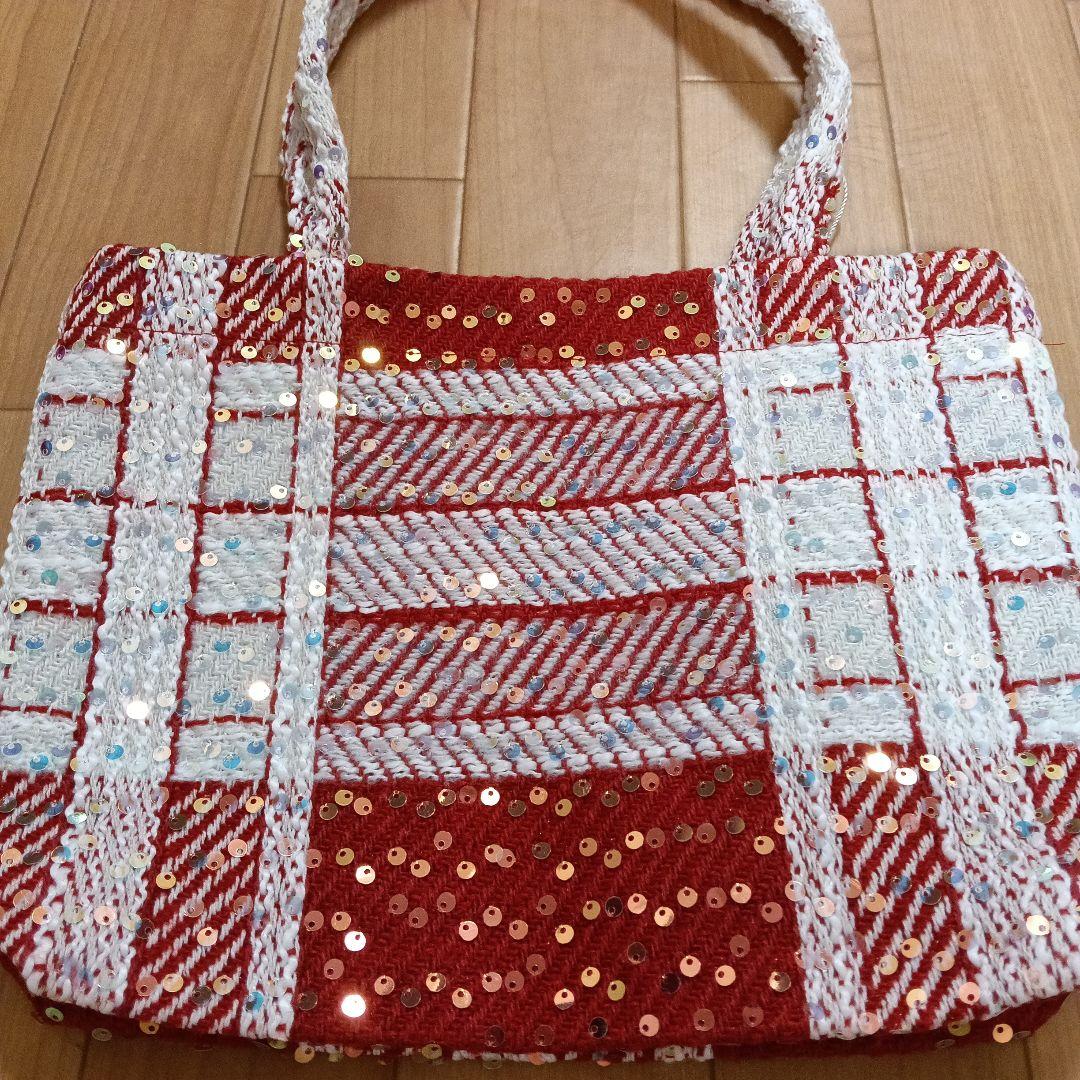 CHANEL ノベルティスパンコールシャネル トートバッグ