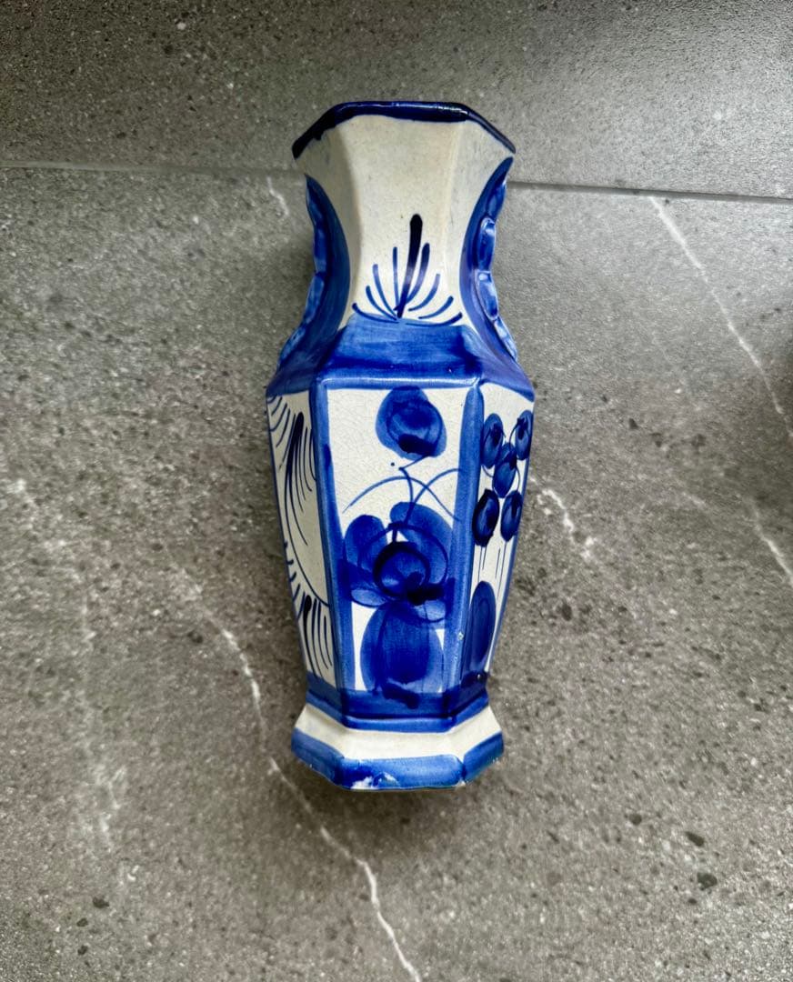 ヴィンテージ　ソンべ焼き　ベトナム陶器　バッチャン　花瓶