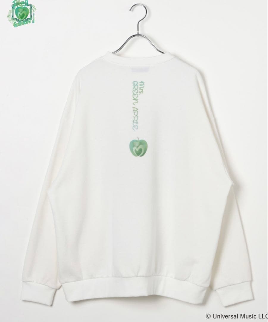 Mrs. GREEN APPLE × andSTコラボ オーバーサイズスウェット