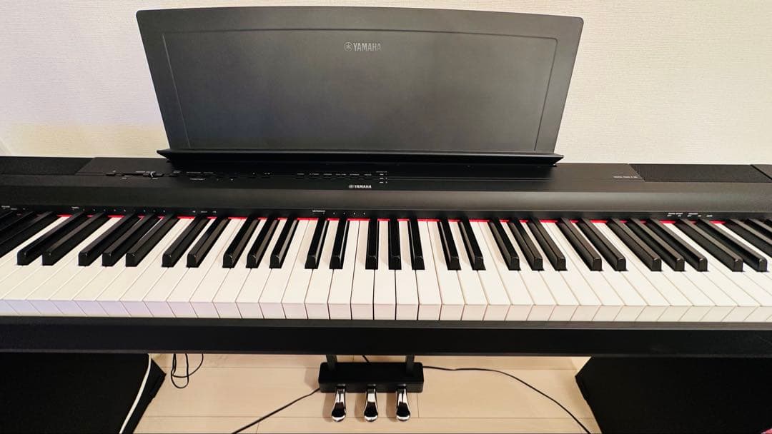 YAMAHA L-125B P125【専用スタンド 】ブラック