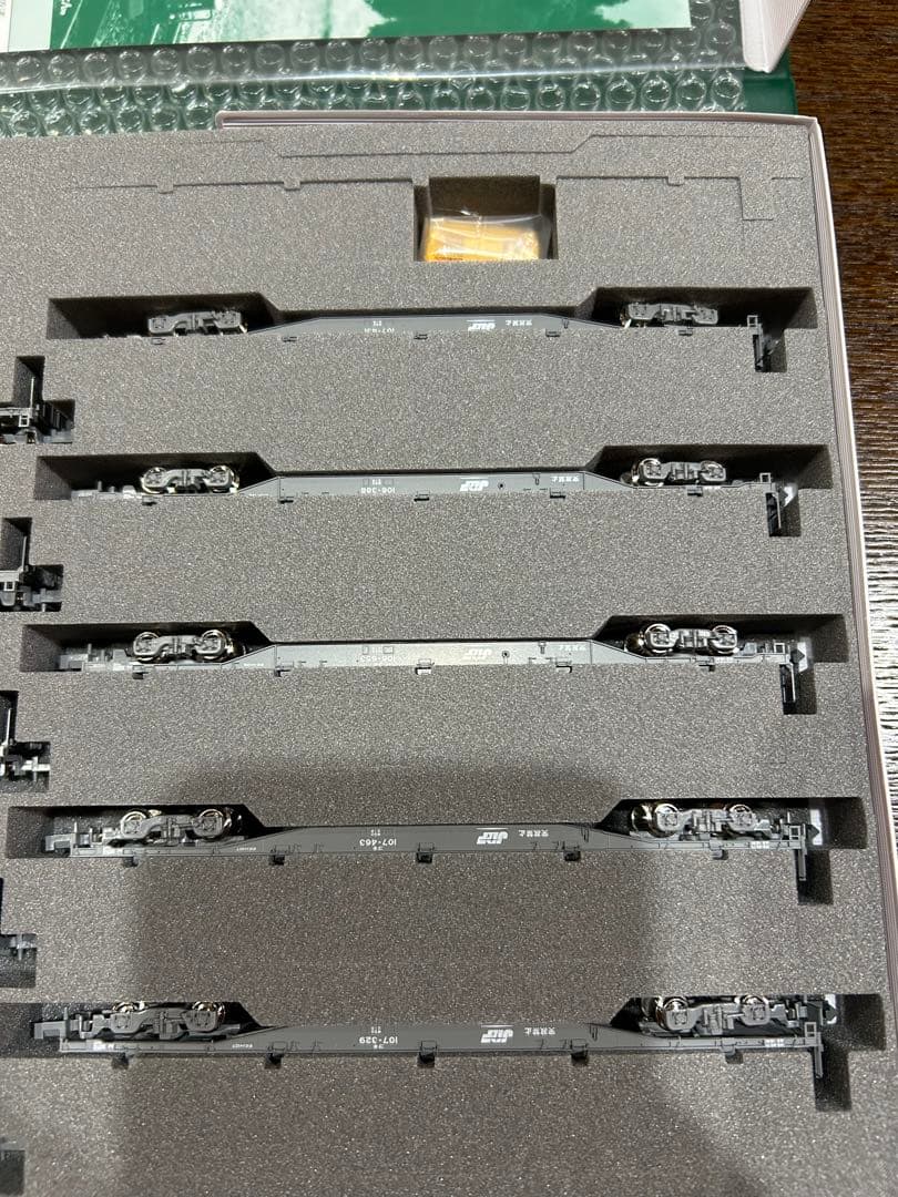 Nゲージ コキ106＋107コンテナ無積載車10両セット kato 未使用品