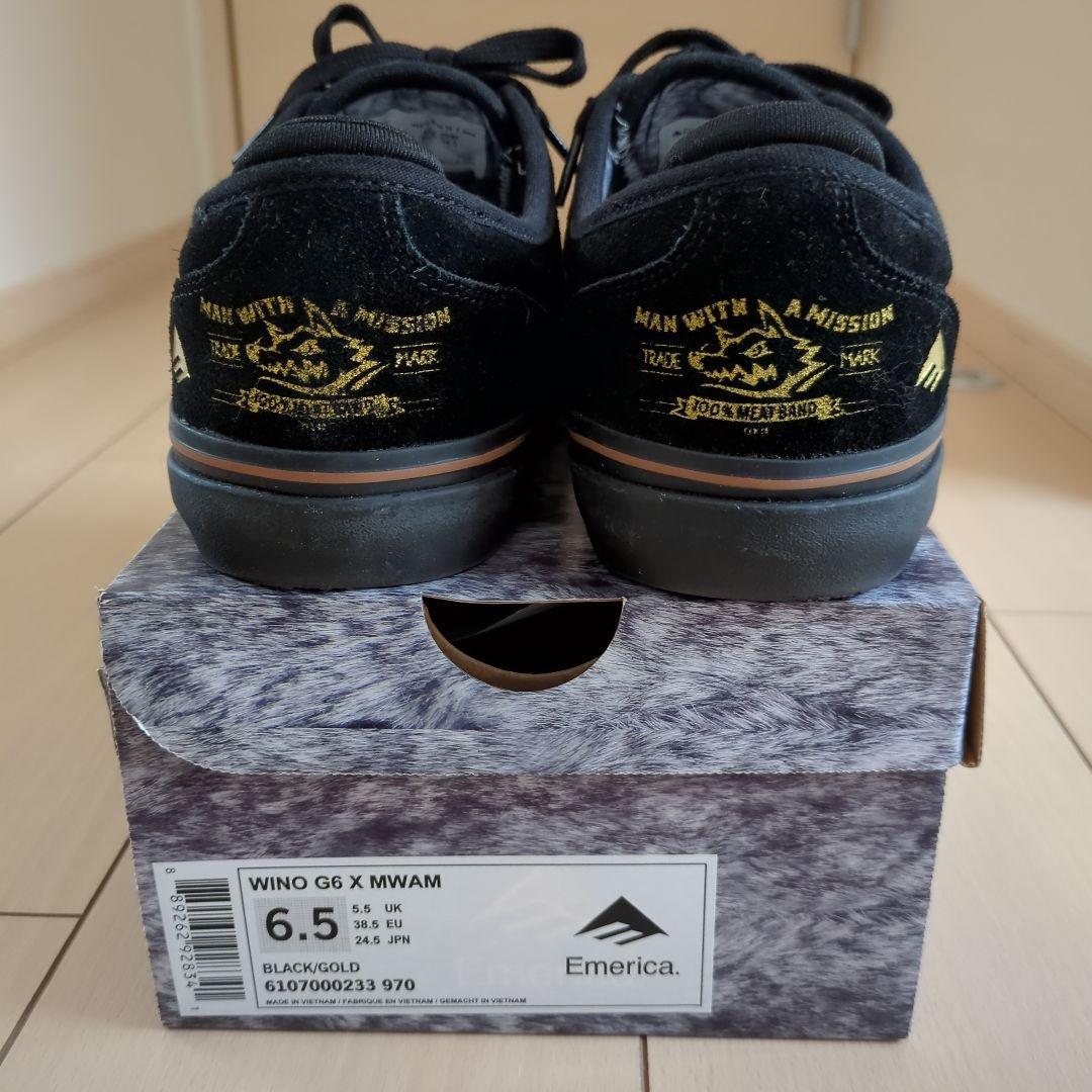 MAN WITH A MISSION　エメリカ スニーカー　希少　レア24.5
