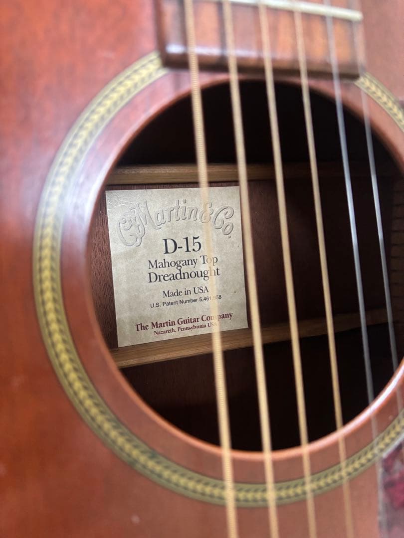 Martin D-15 アコースティックギター