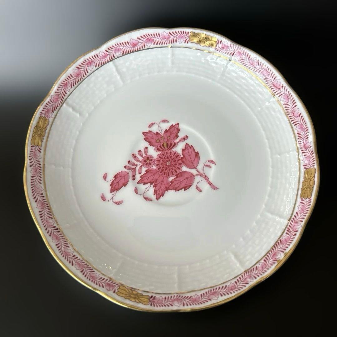 ヘレンド　アポニーピンク　カップ＆ソーサ