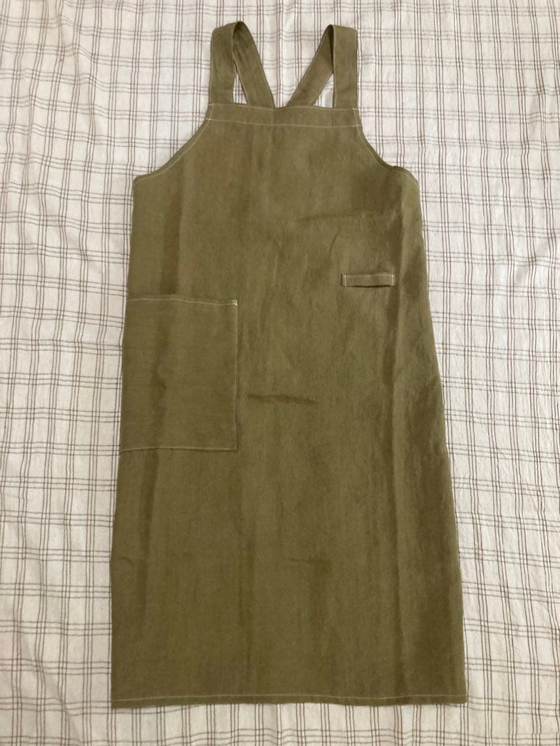 ベルギーリネンエプロン
