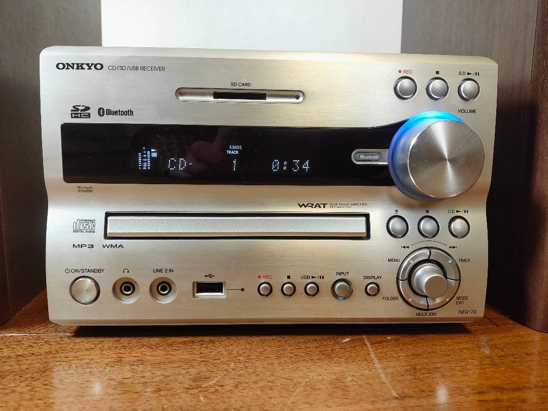希少高品質　オンキョー ミニコンポ　ONKYO NFR-7X 　動作確認済み