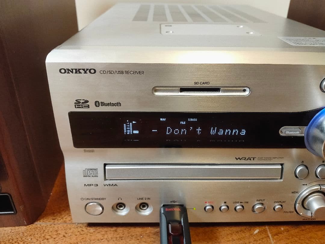 希少高品質　オンキョー ミニコンポ　ONKYO NFR-7X 　動作確認済み